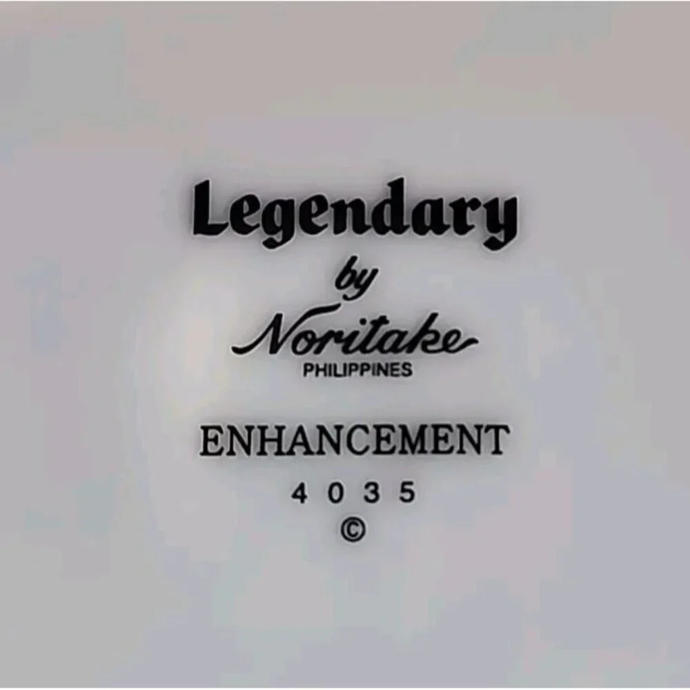 Noritake china ENHANCEMENT 4035 Legendary DINNER PLATE 10 1/2 EXCELENT L10